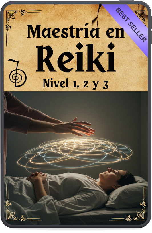🔮La Maestría Completa en Reiki (Niveles 1, 2 y 3) + BONUS Exclusivos🎁